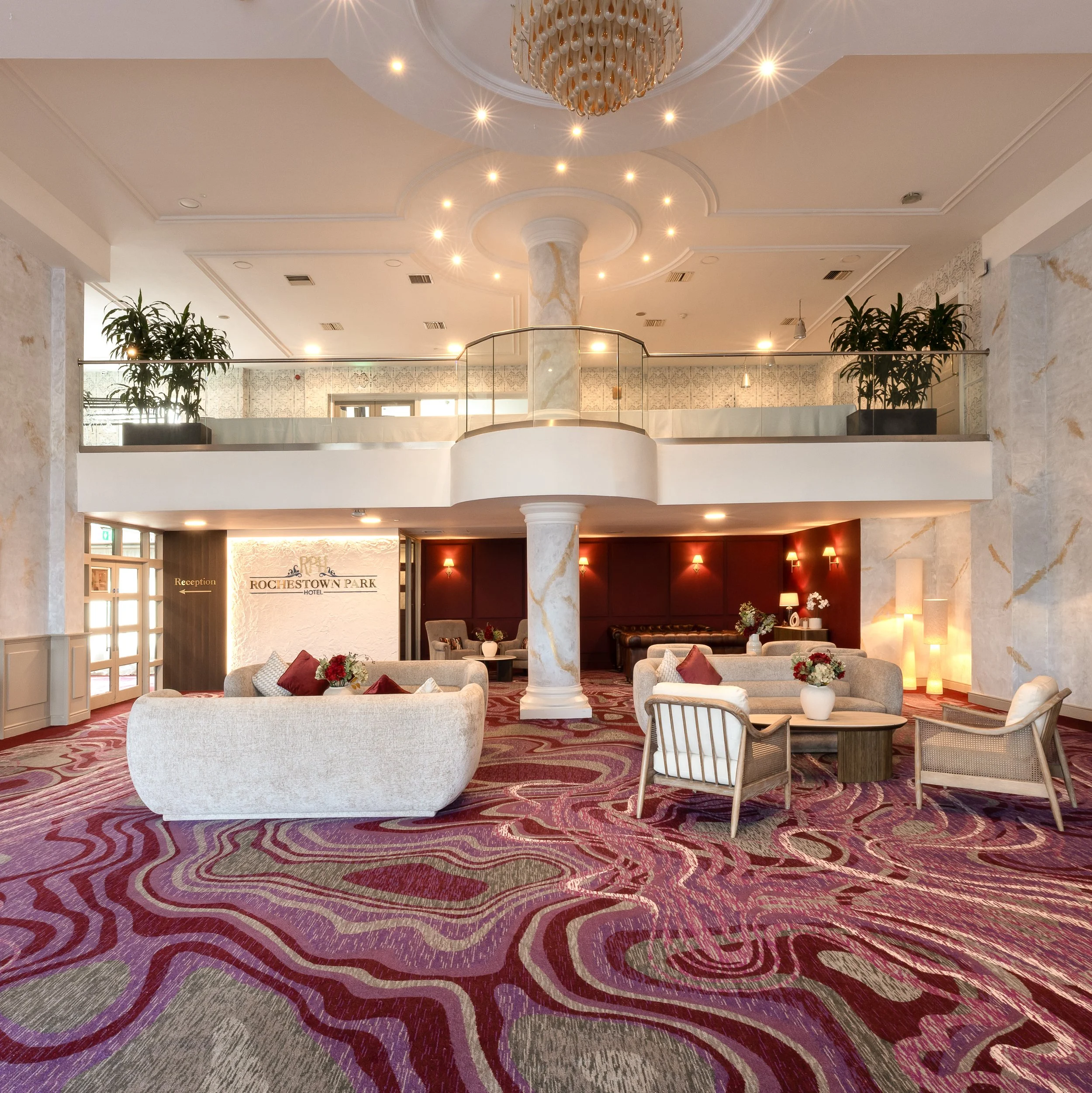 The Kiltegan Foyer at Rochestown Park Hotel