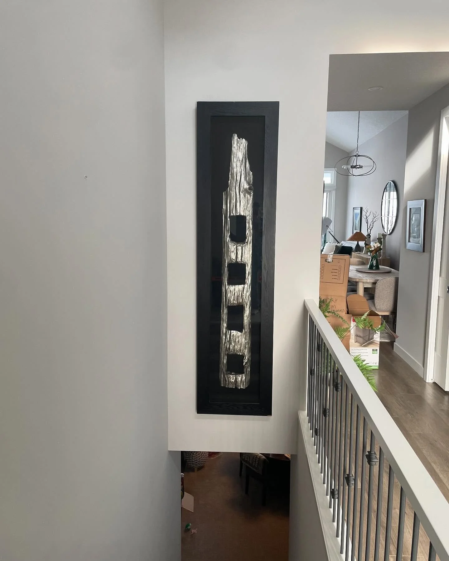 Hanging heavy artwork? French cleats are the way to go!  Make sure to secure them into studs &amp; use toggle bolt anchors for extra support. And don&rsquo;t forget to double-check that the wall cleat is perfectly level!  Or, just call Ev to get it d