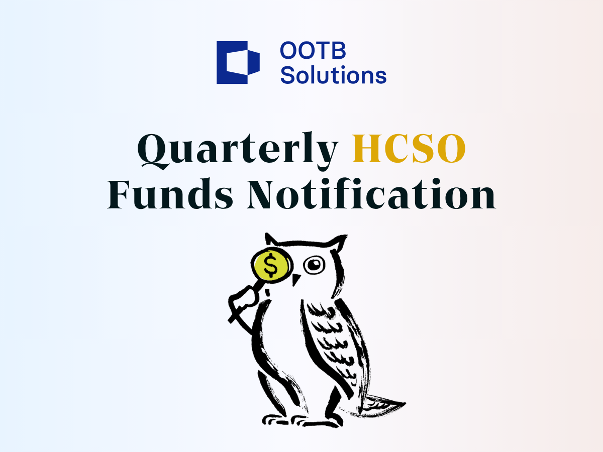 Quarterly HCSO Notification