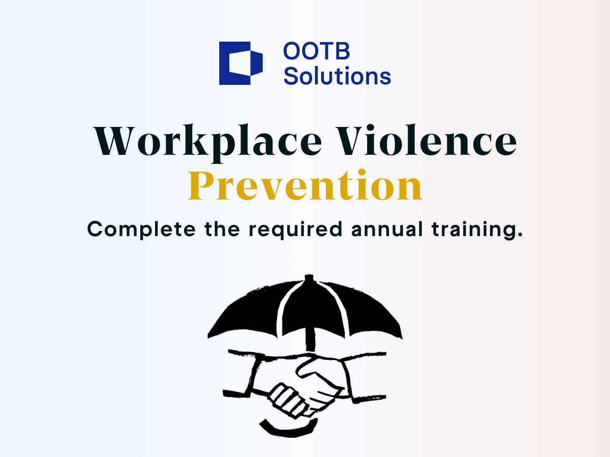 Workplace Violence Prevention ANNUAL