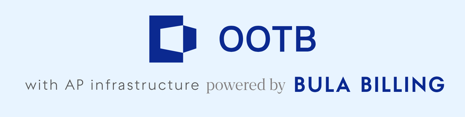 OOTB powered by BULA footer smaller