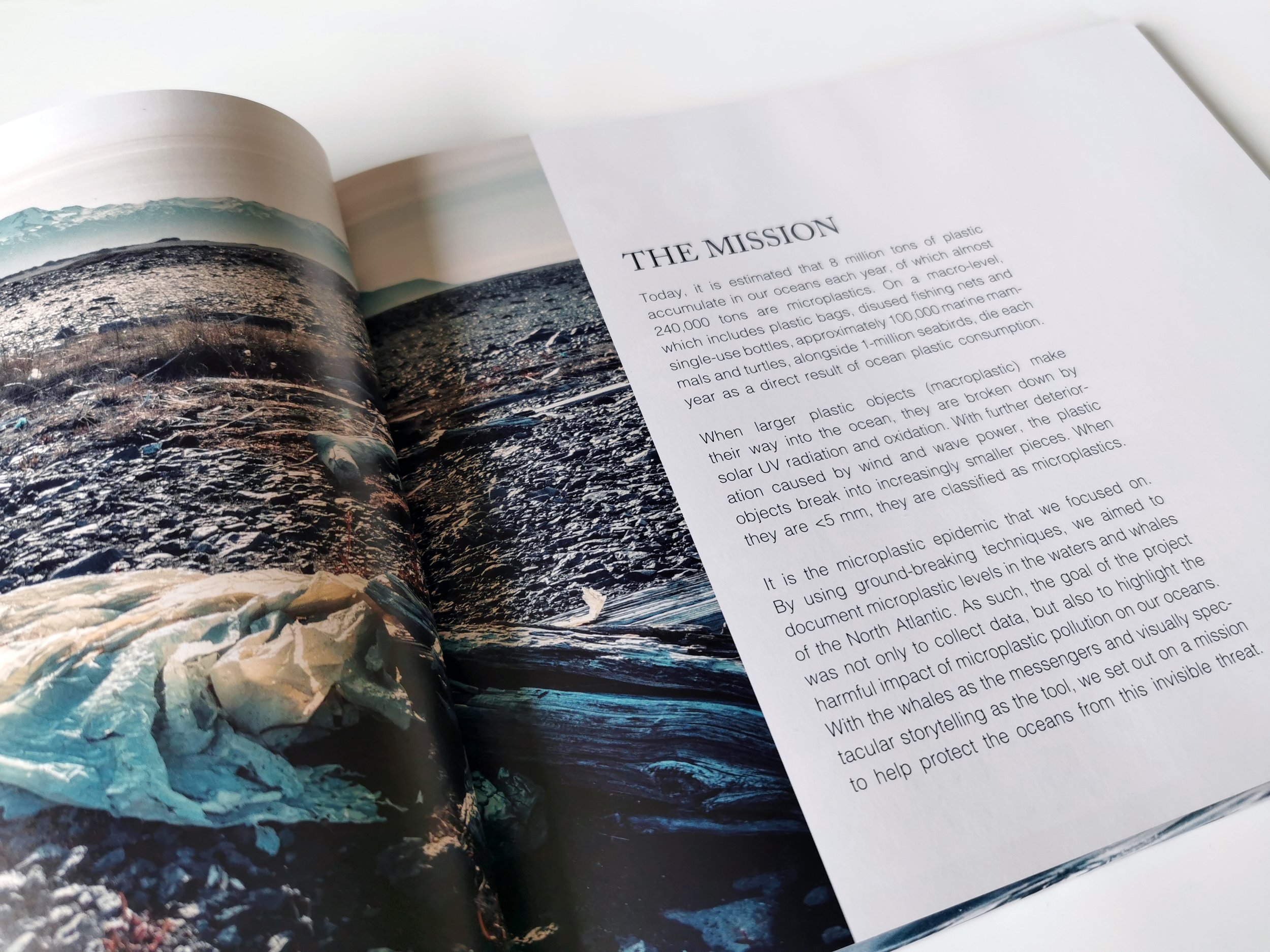 Artic Whale. Coffe-table book. Visittkort. Forskning. Andreas B. Heide. Gunnarshaug trykkeri. Stavanger.