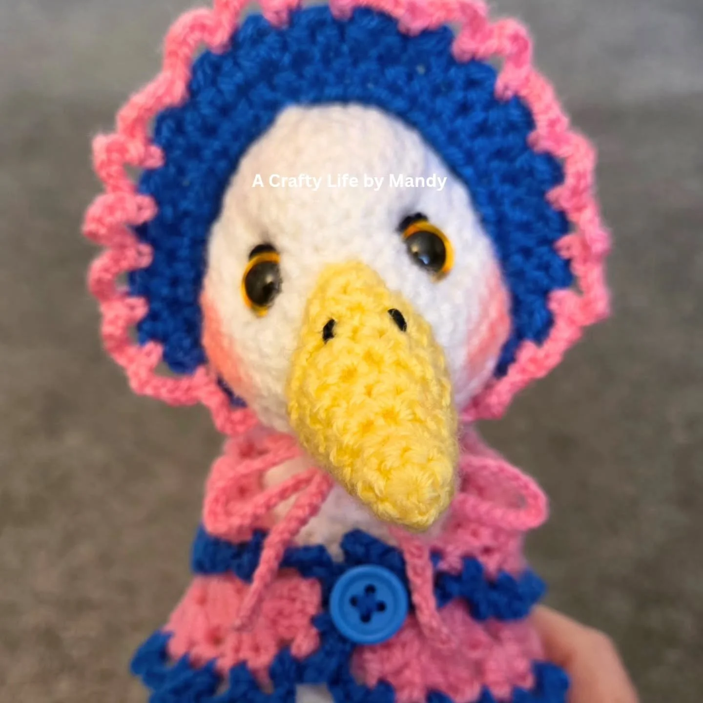 Good morning #crafters. It has been many years since I picked up a hook but after crocheting Mother Goose i have found a new love for it so I think there maybe a few more projects in the pipeline. I still consider myself a novice with a lot to learn 