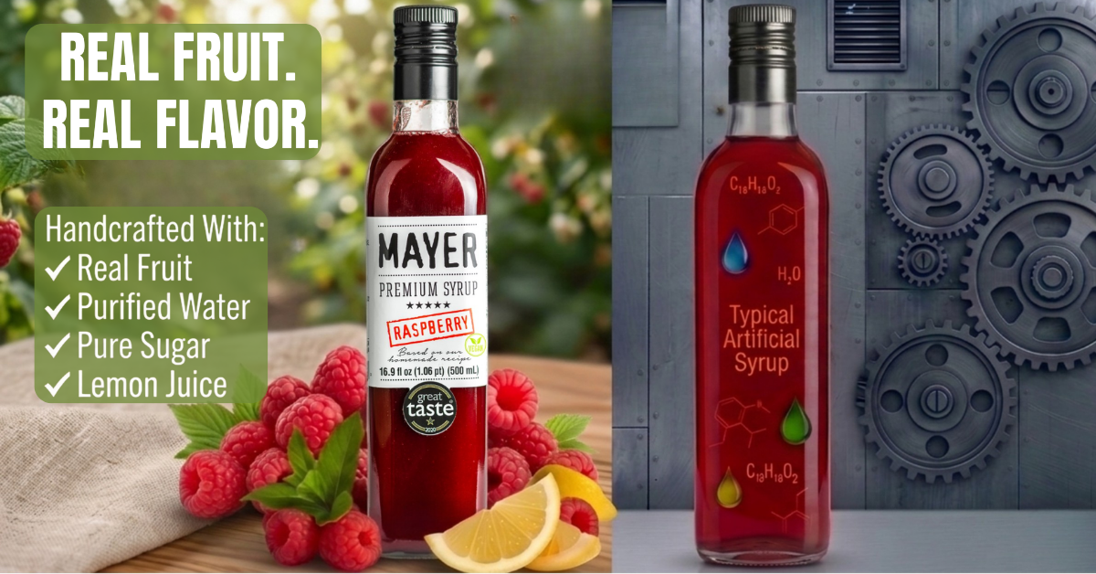 Premium Syrups Handcrafted with Real Fruit and Botanicals