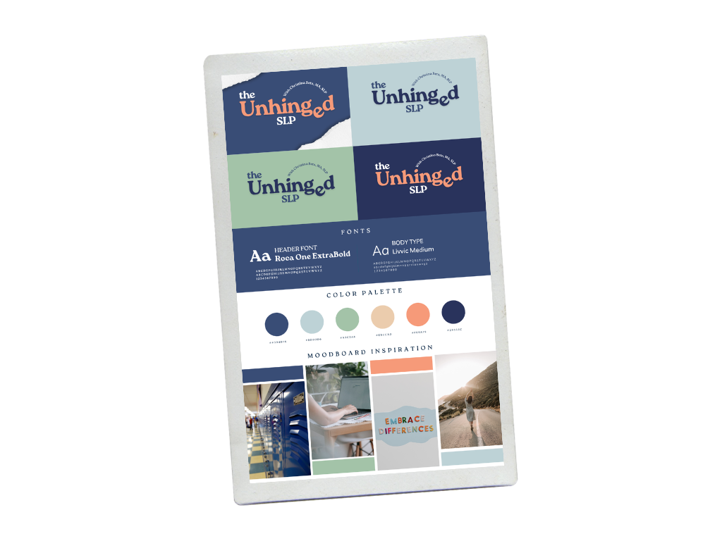 Branding design for healthcare professionals