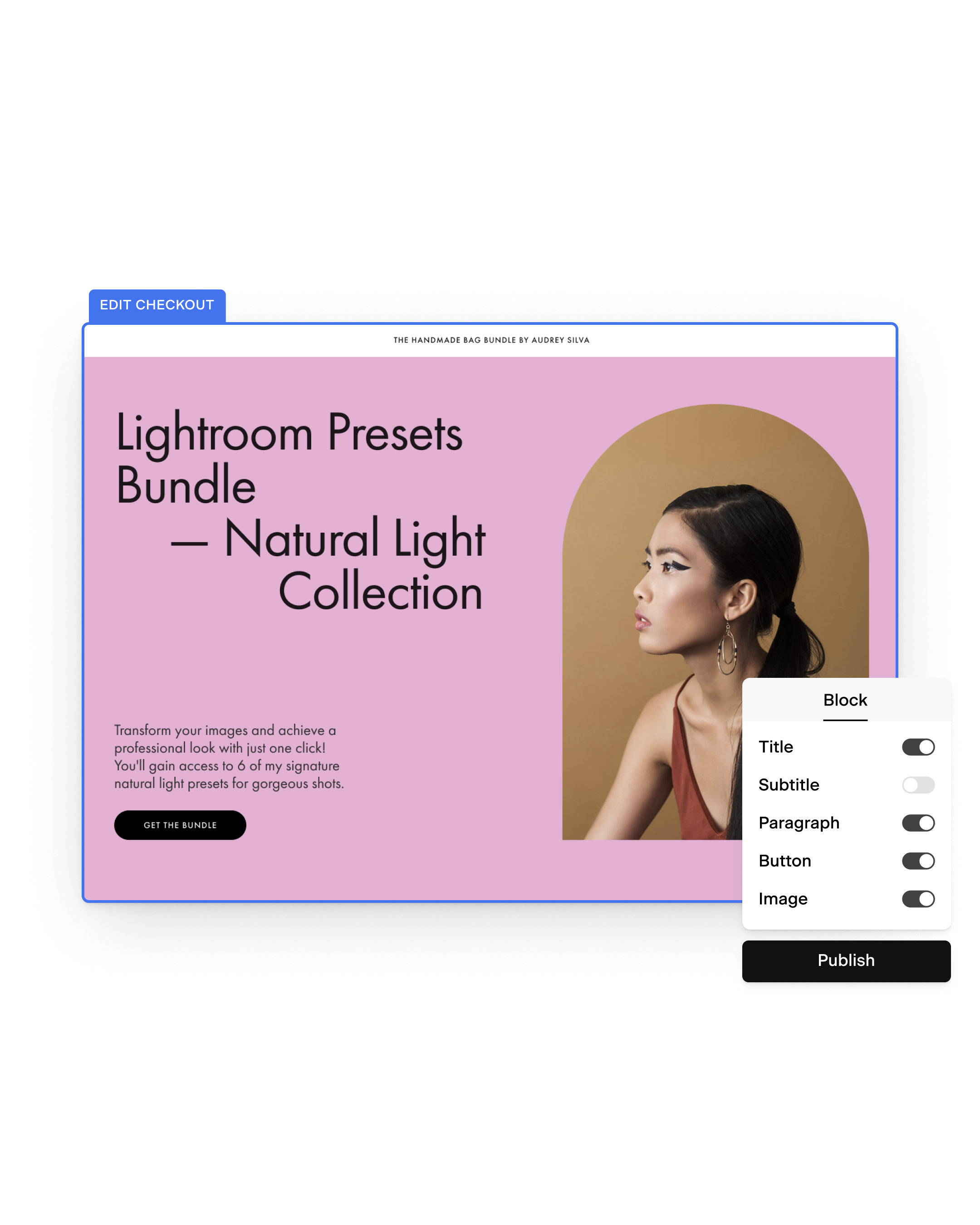 Flodesk landing page example