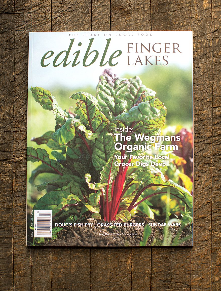 Edible Finger Lakes Magazine Cover