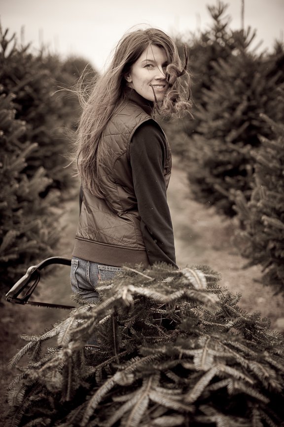 Jinelle, Her Saw, and a Good Tree