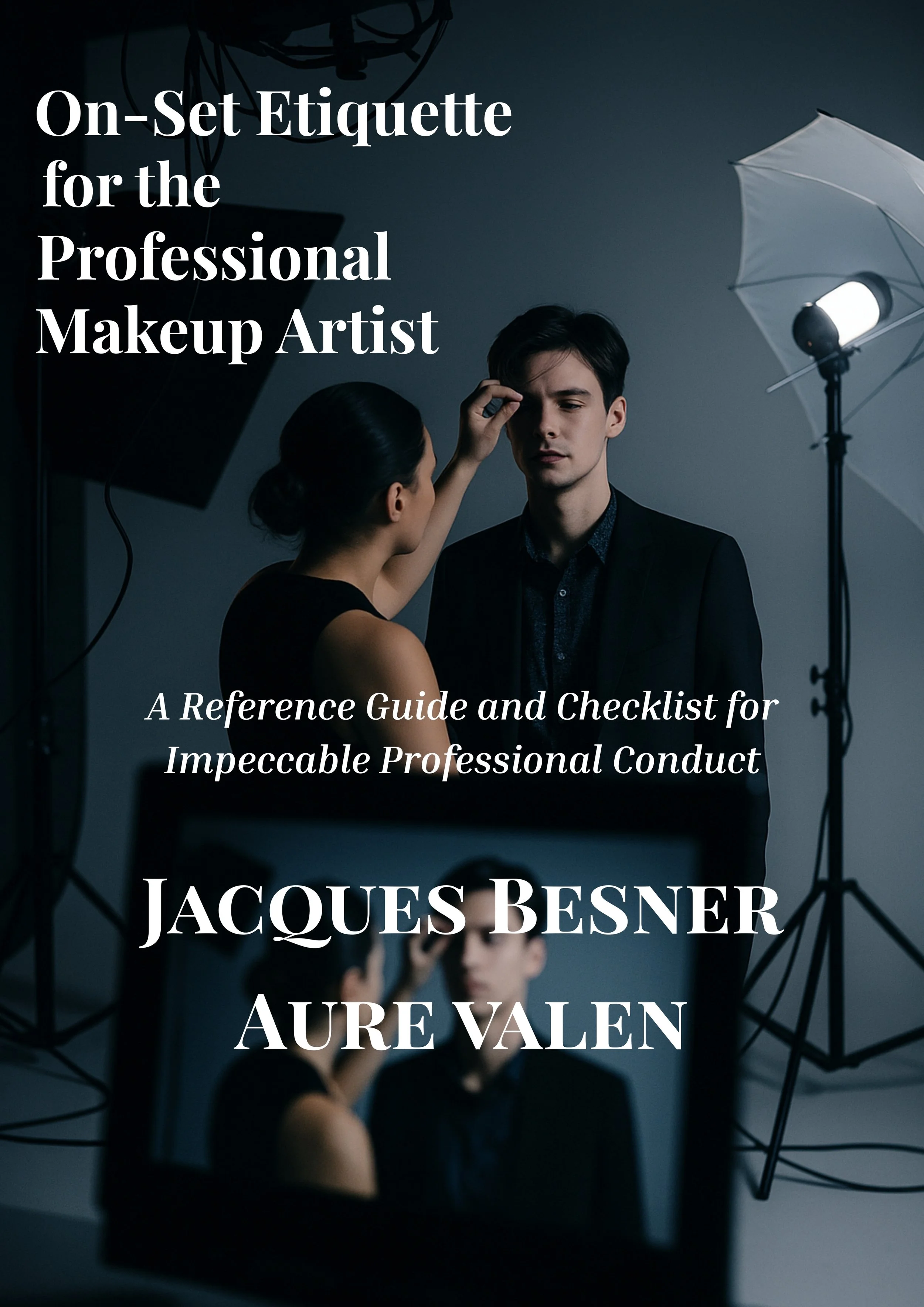 Cover of the On-Set Etiquette for the Professional Makeup Artist PDF guide.