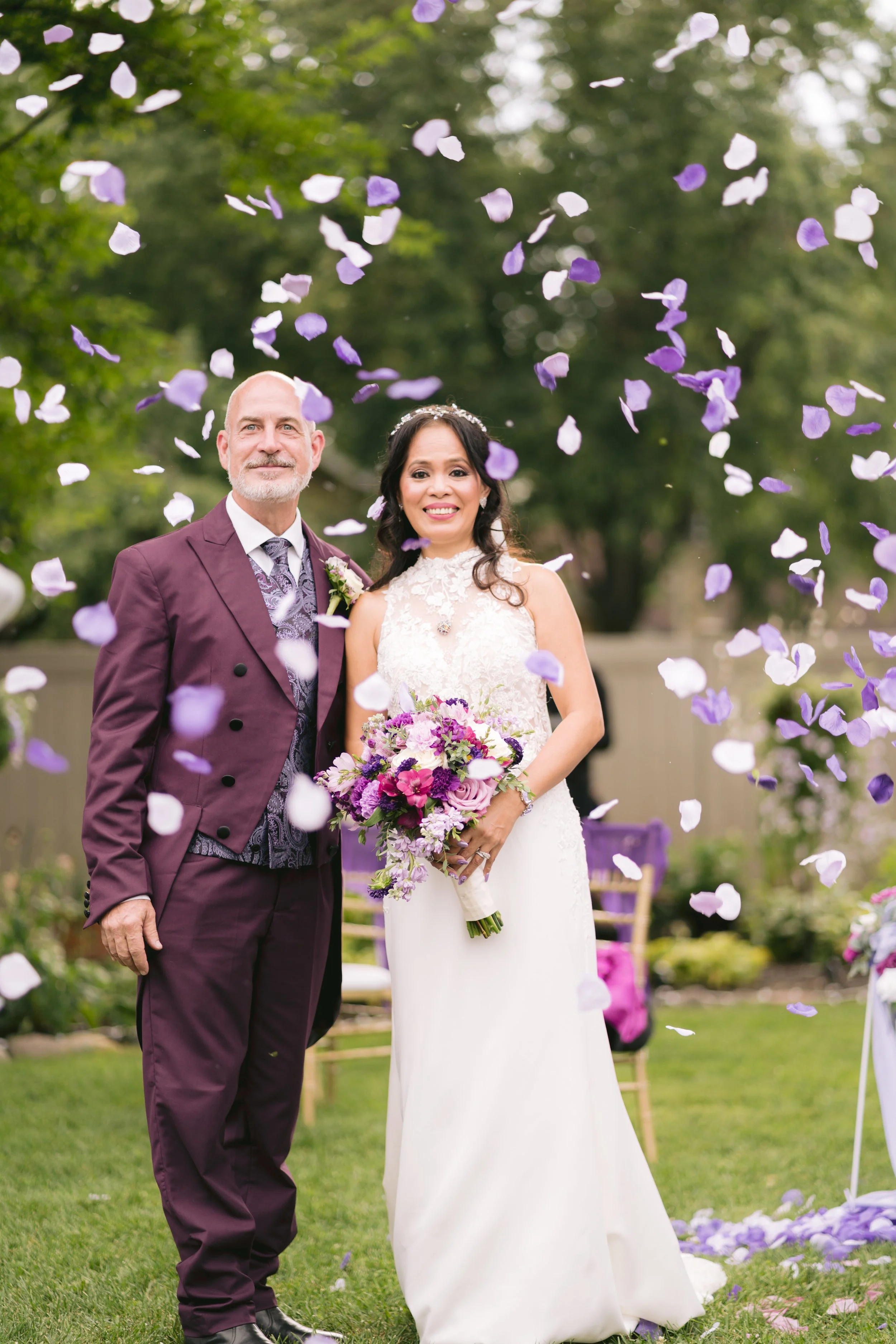 Bride and groom