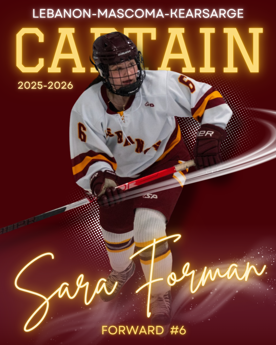 Sara Forman Named LMK Team Captain