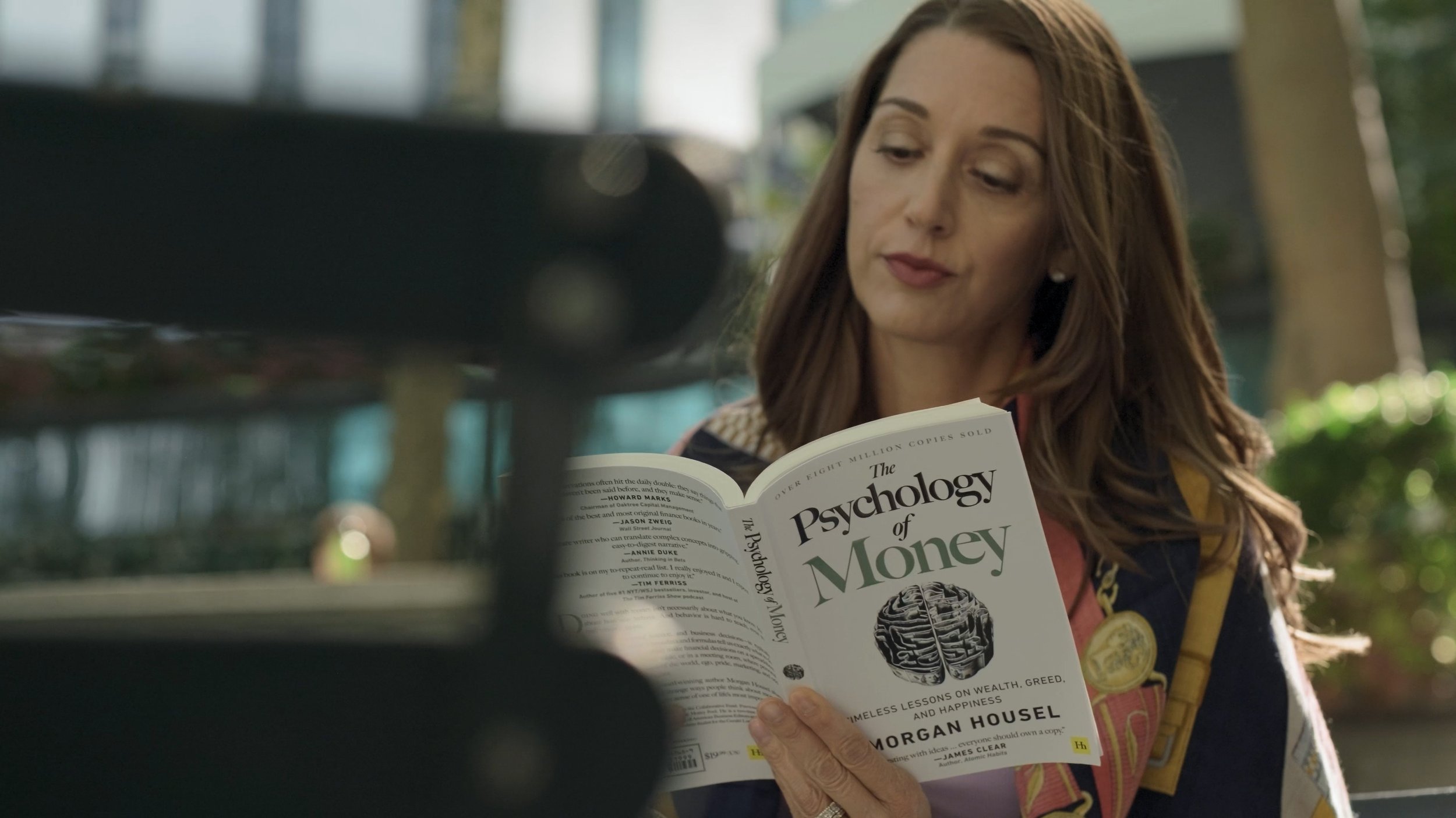 Strategic brand narrative for Gina Thompson of RBC Wealth Management, featuring cinematic founder storytelling in New York City by Bigode Inc.