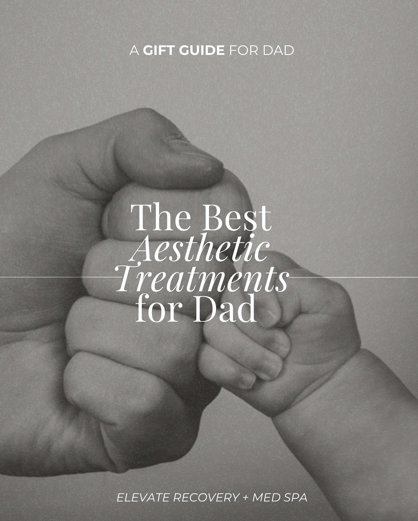 It&rsquo;s time to treat Dad to the ultimate gift of wellness, confidence, and self-care experience! 

Our med spa offers the ultimate treatments to help him look and feel his best💪🏼

🖥️Click the link in bio to learn more about these treatments + 