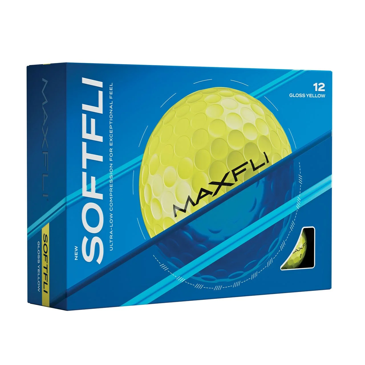 Maxfli 2025 SoftFli Golf Balls YELL.jpg
