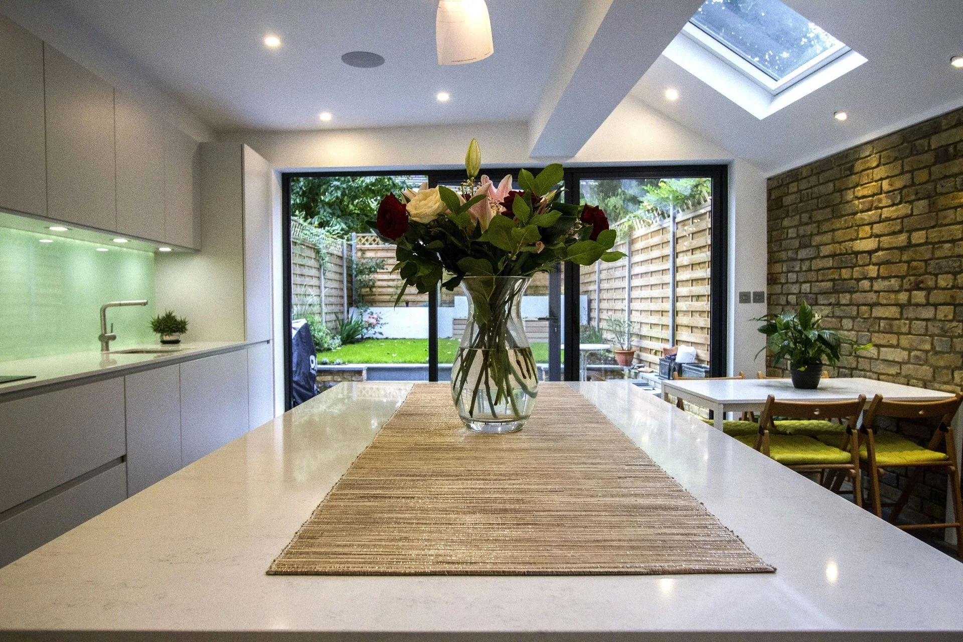 Contemporary light grey kitchen, Acton | Pronorm Kitchen Design