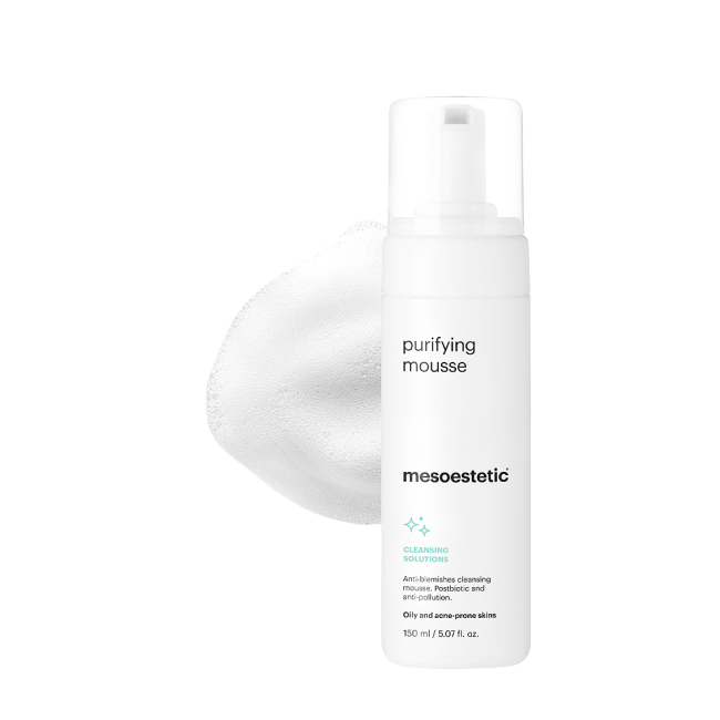 purifying mousse mesoestetic