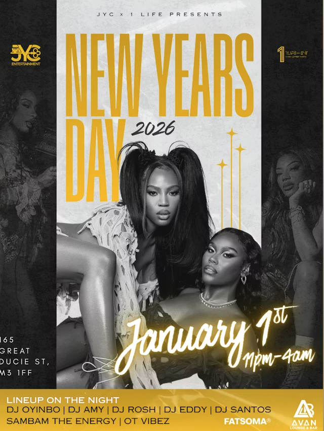 NEW YEARS DAY AT AVAN LOUNGE 