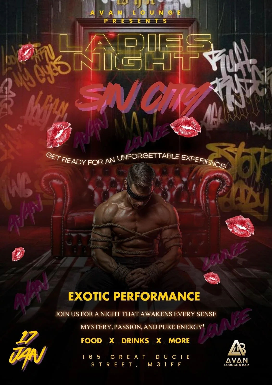 Avan Lounge Presents: Sin City - Ladies Night