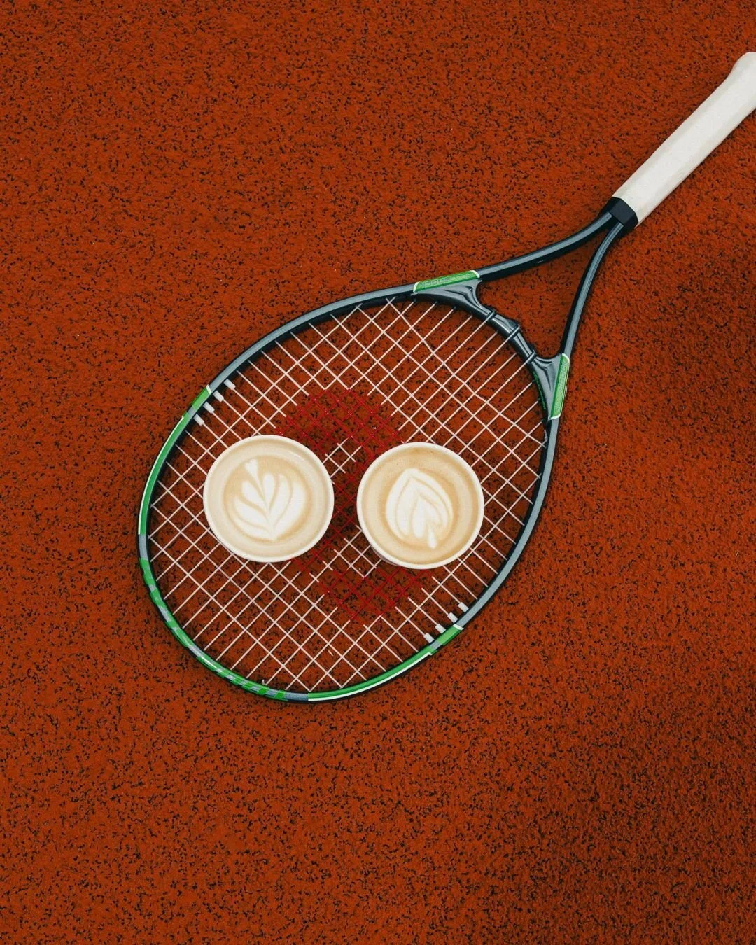 Coffee and tennis. Name a better duo...we'll wait. ☕️🎾