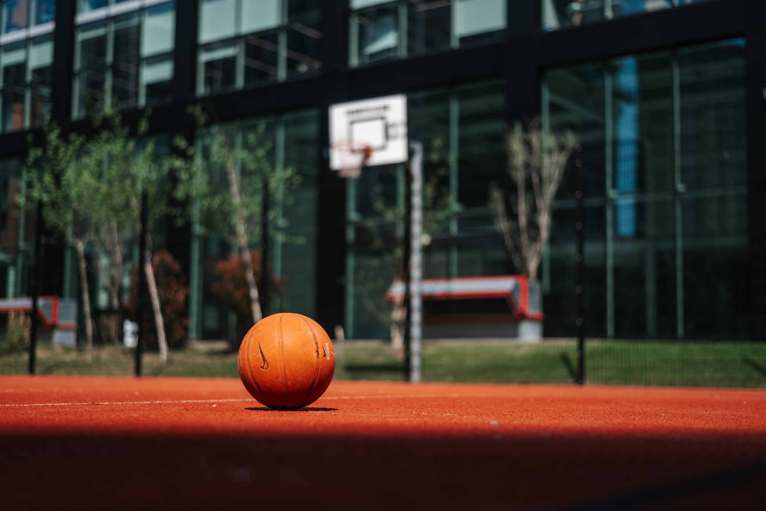 Basketball on the Courts Club basketball court