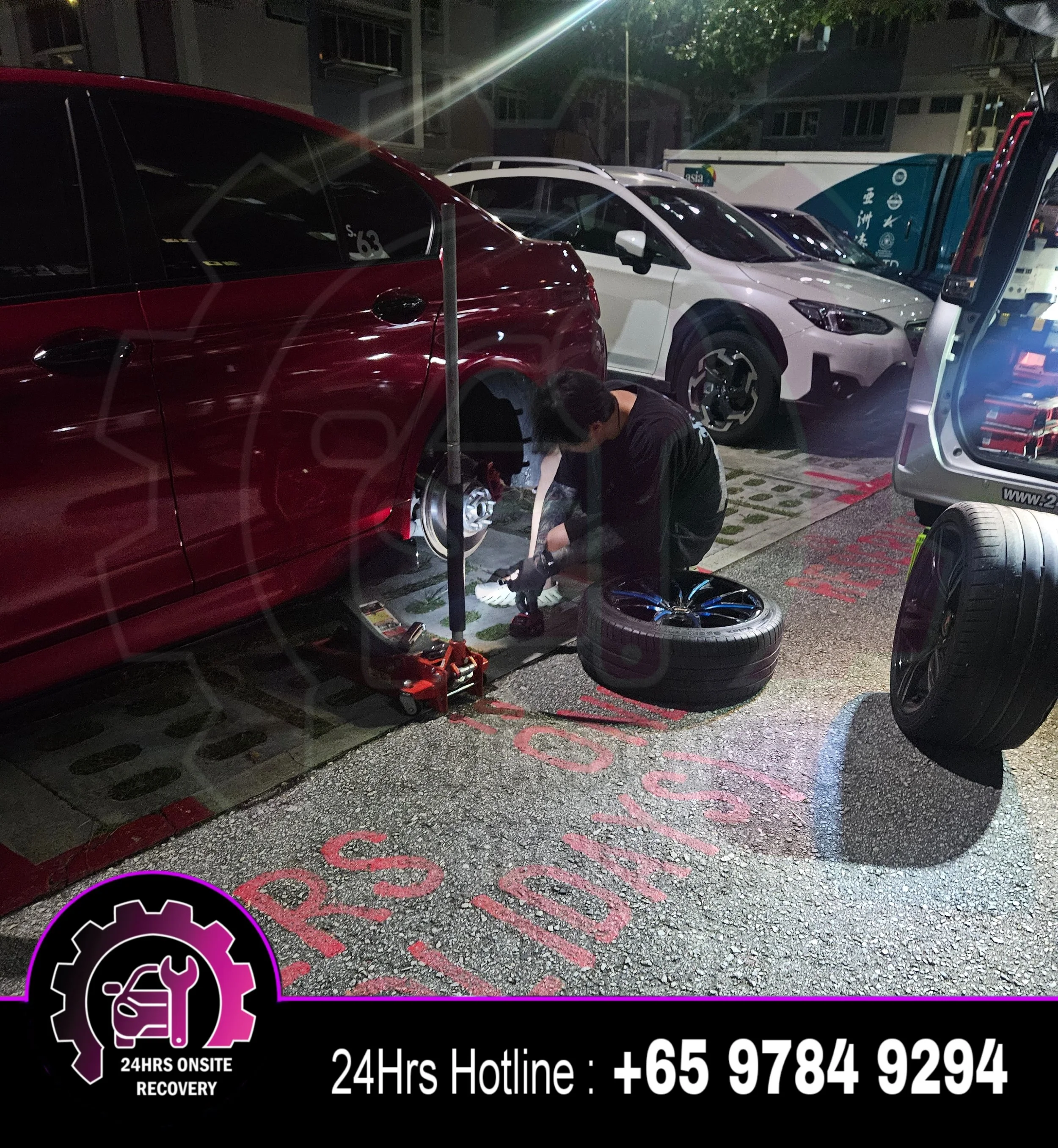 What To Do When You Get a Flat Tyre in Singapore