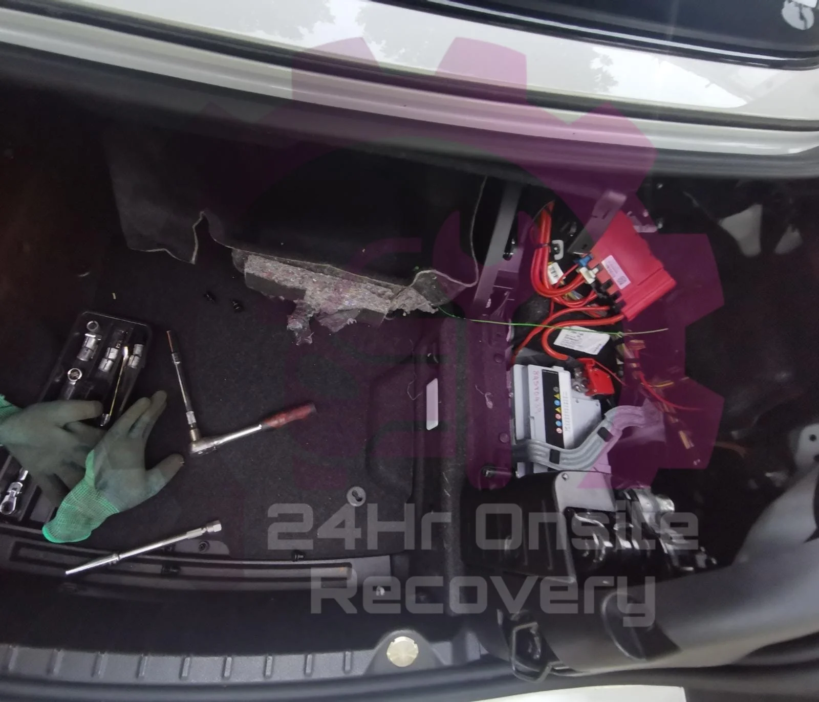 Onsite car battery replacement