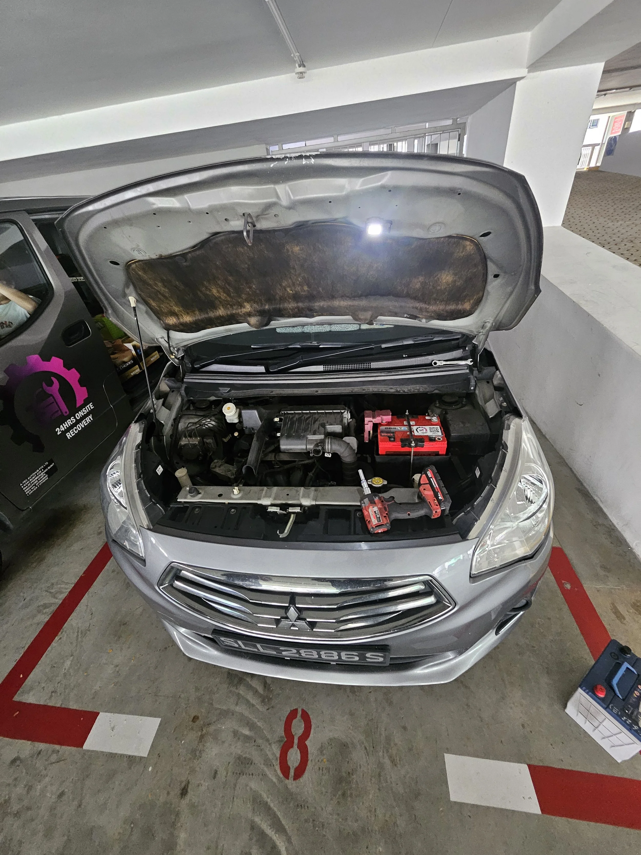 flat battery