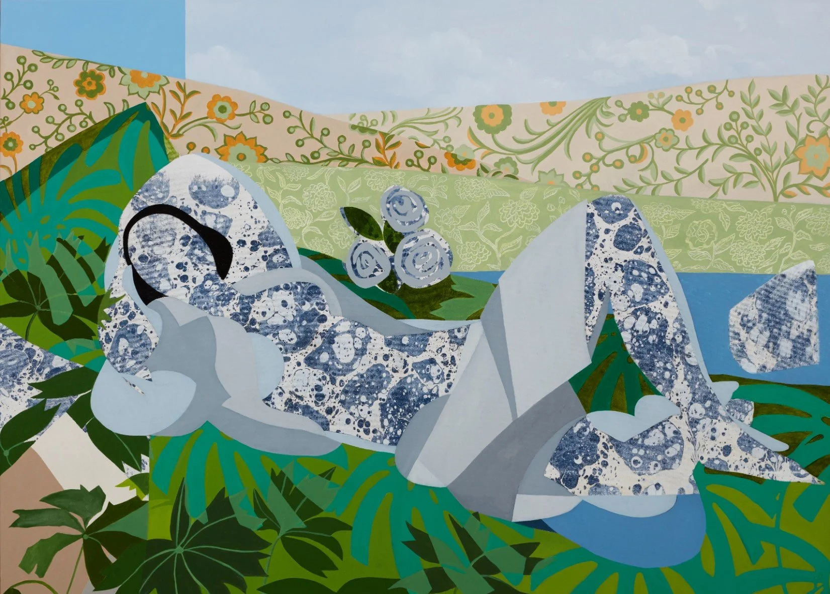 Portrait Twenty-two after Matisse's "Reclining Odalisque"