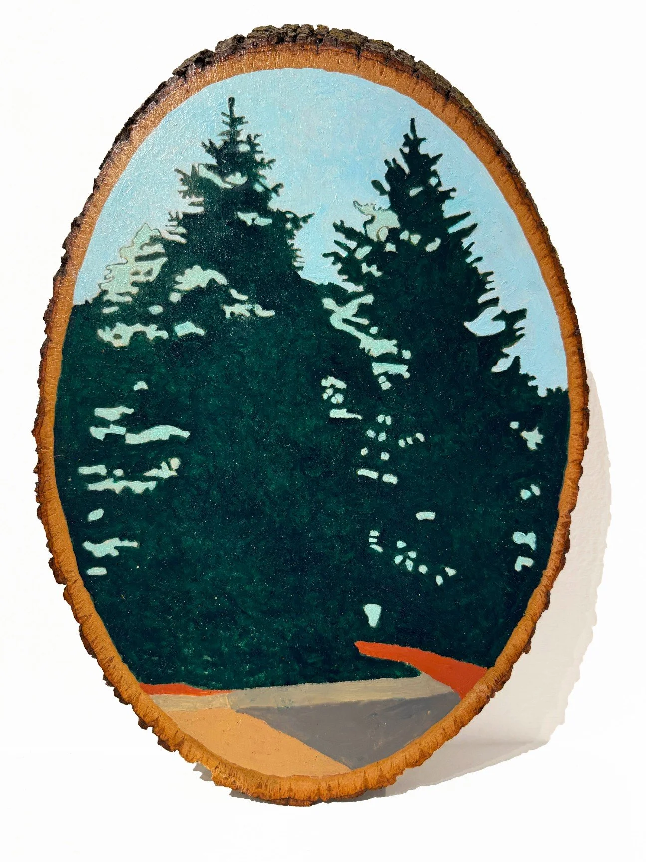 A Pair of Conifers