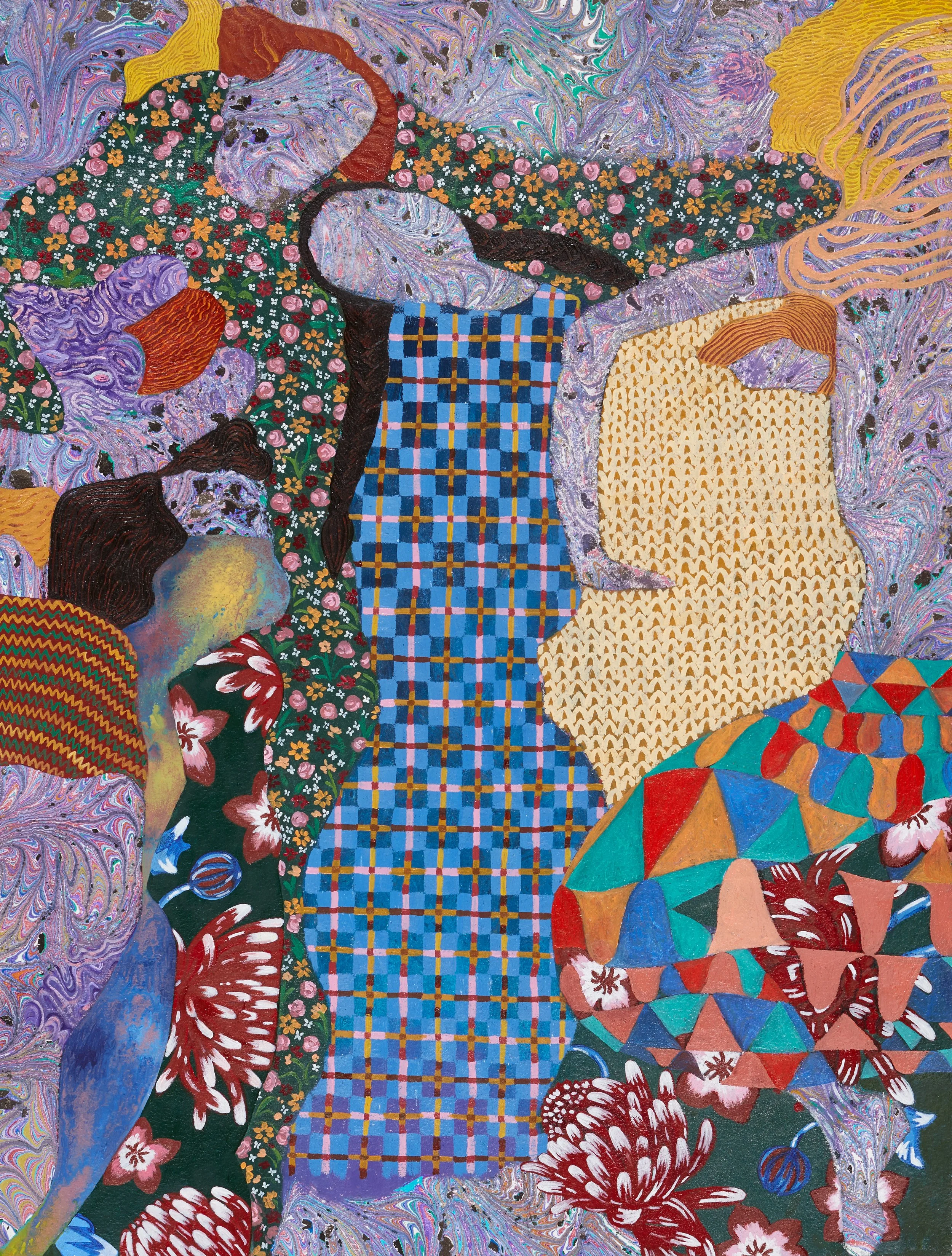 Portrait 91, after Klimt