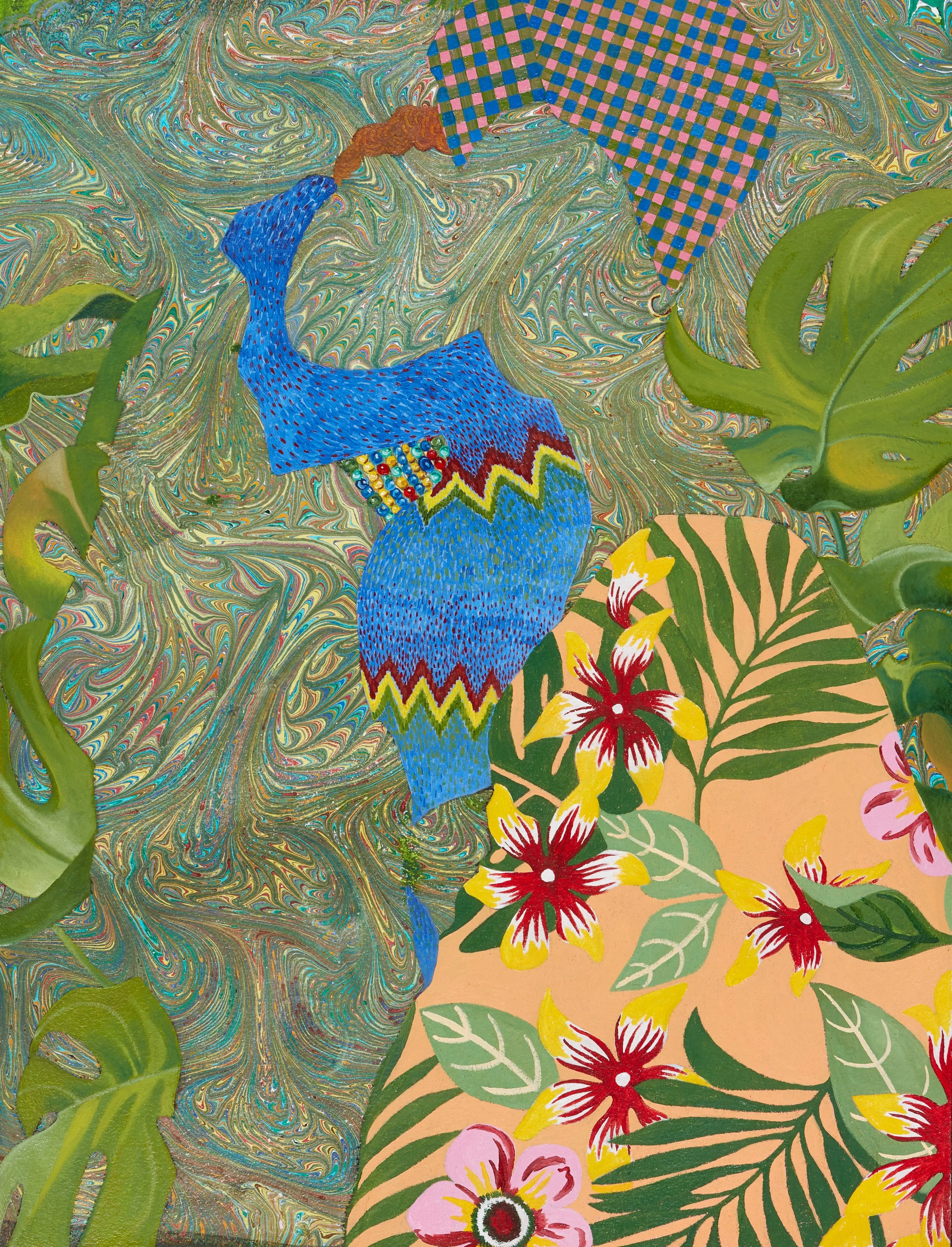 Portrait 93, after Klimt