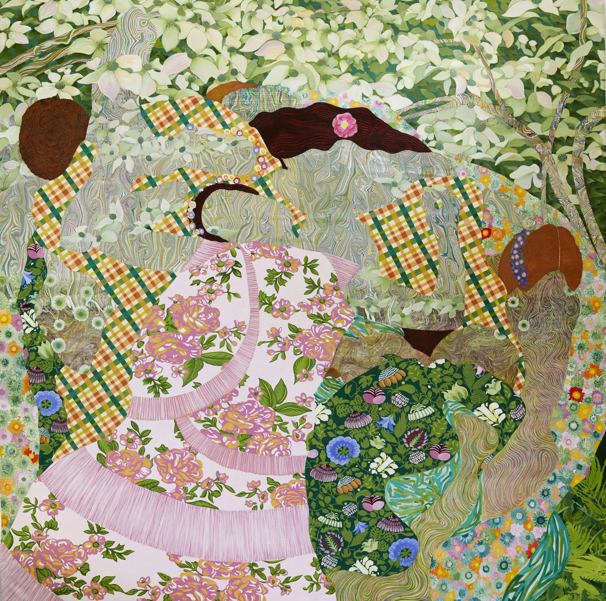 Portrait 98, after Klimt