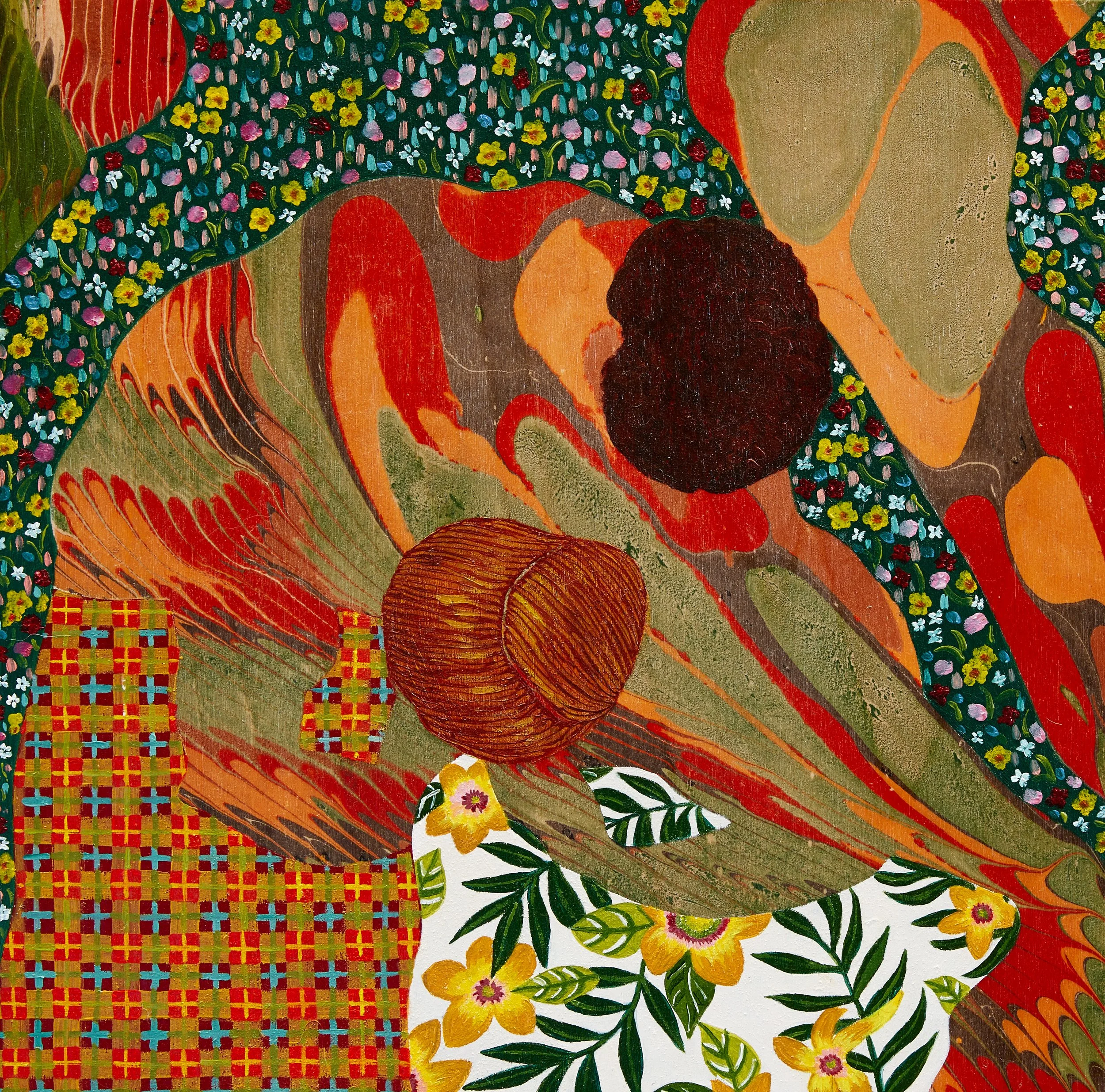 Portrait 105, after Klimt