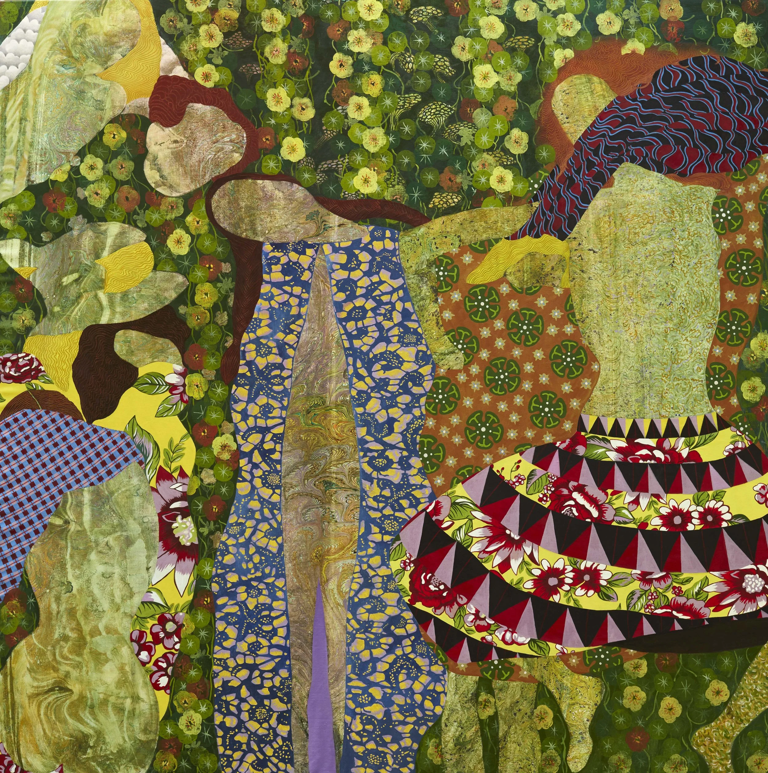 Portrait 97, after Klimt