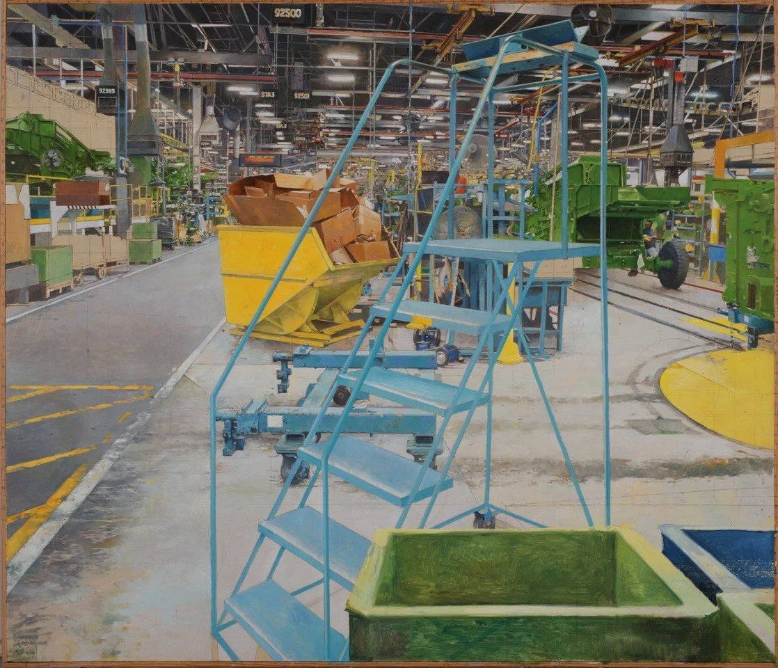 JOHN DEERE HARVESTER WORKS, EAST MOLINE IL