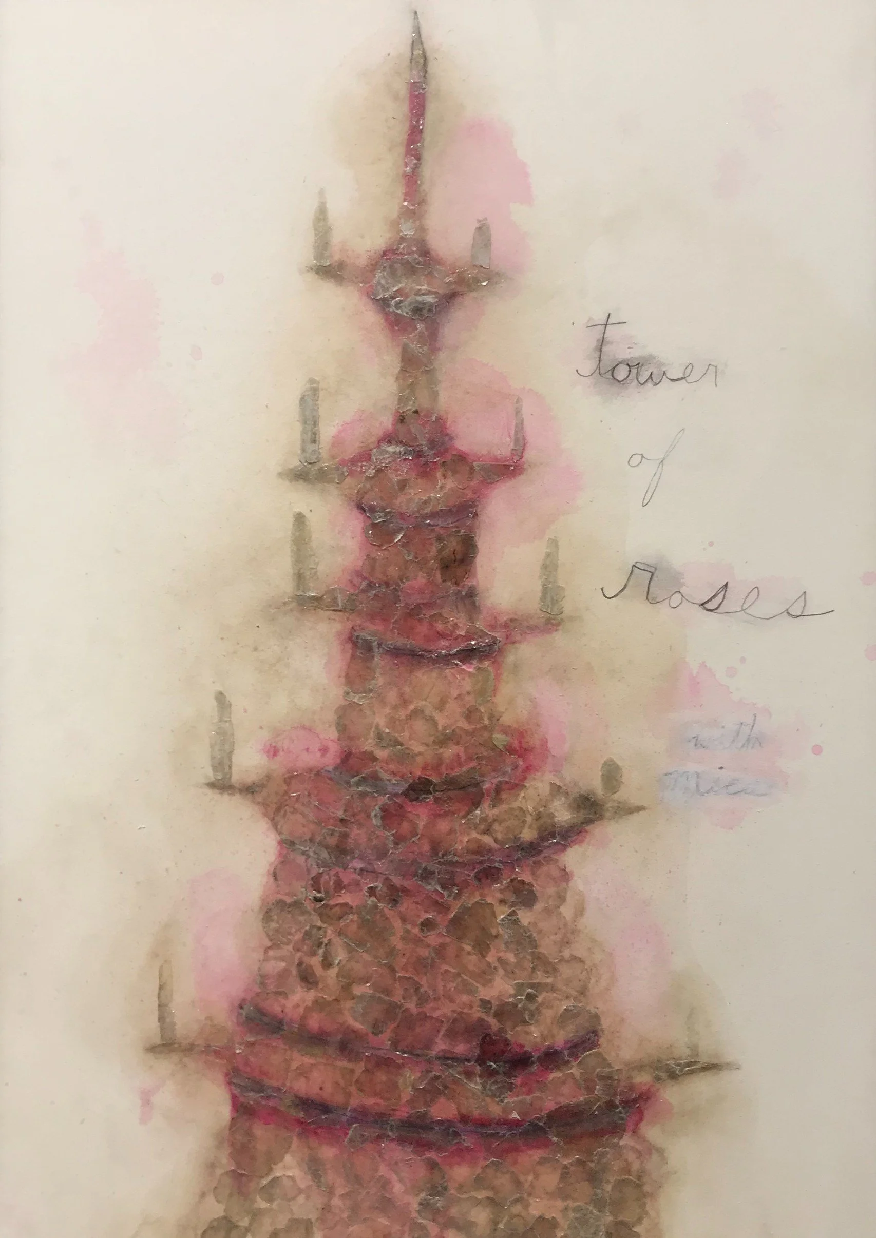 Tower of Roses with Mica