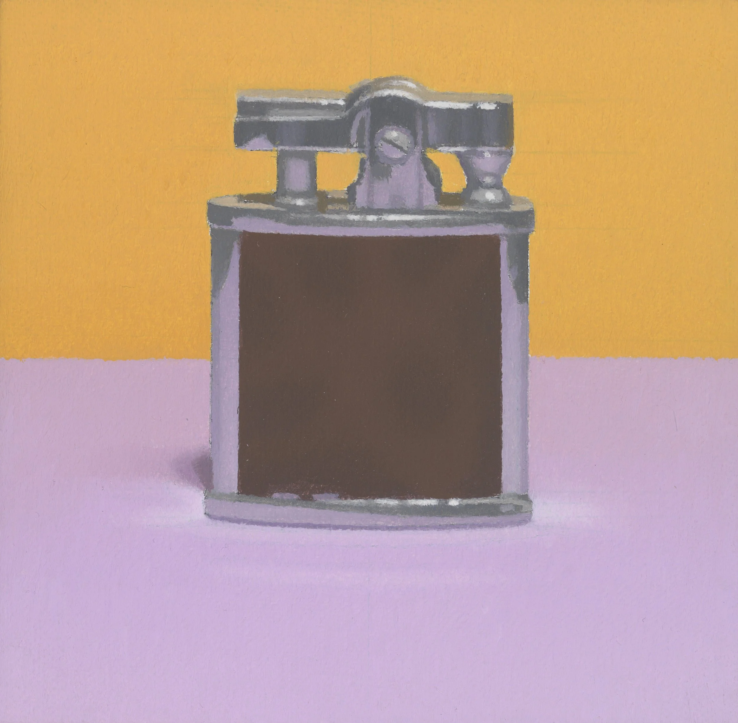 Cigarette Lighter with Yellow Wall
