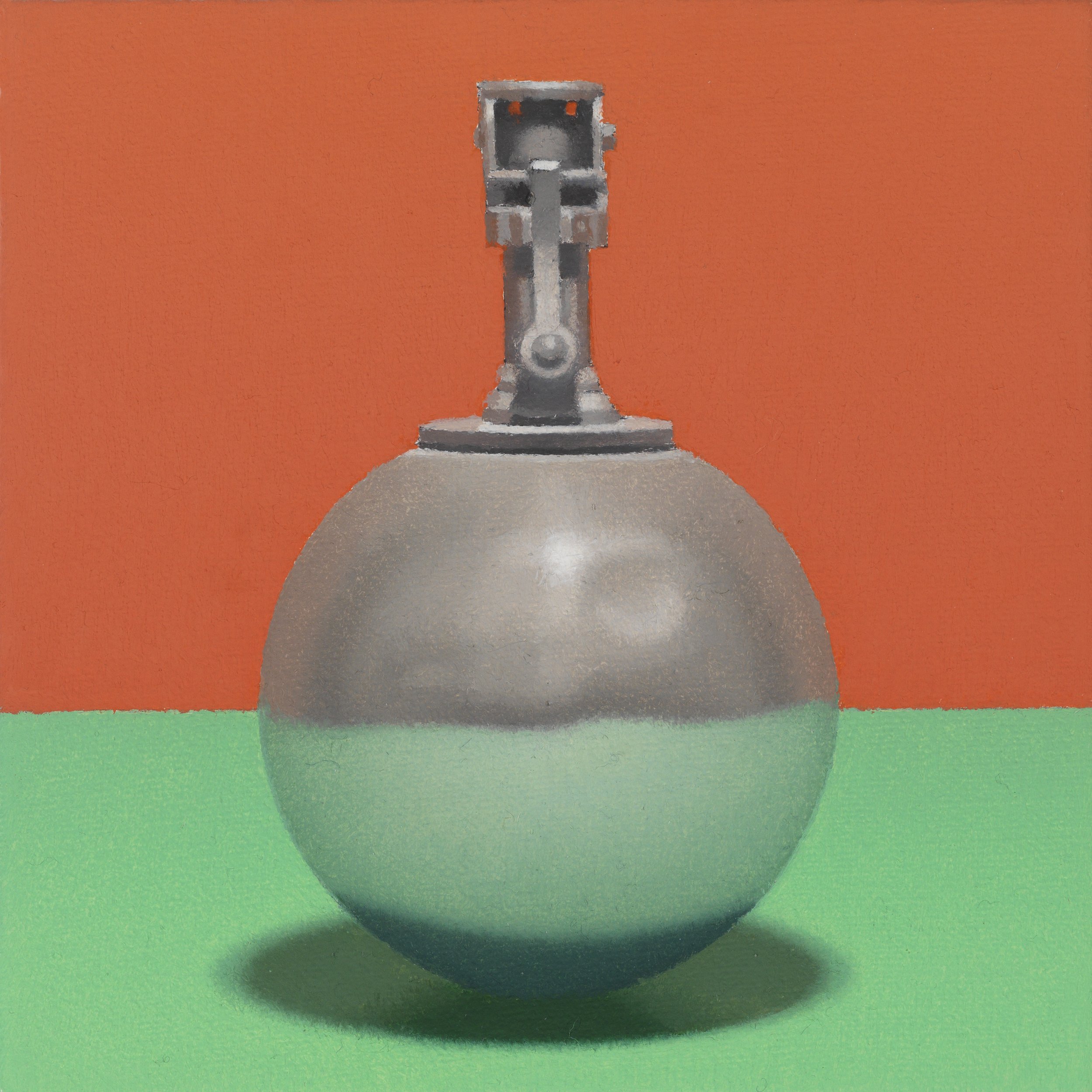 Cigarette Lighter with Red Wall