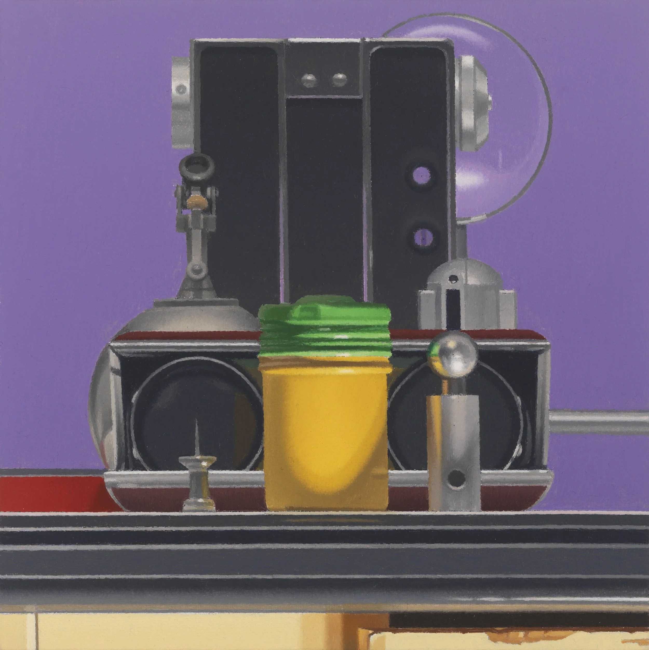 Film Canister and Opera Glasses