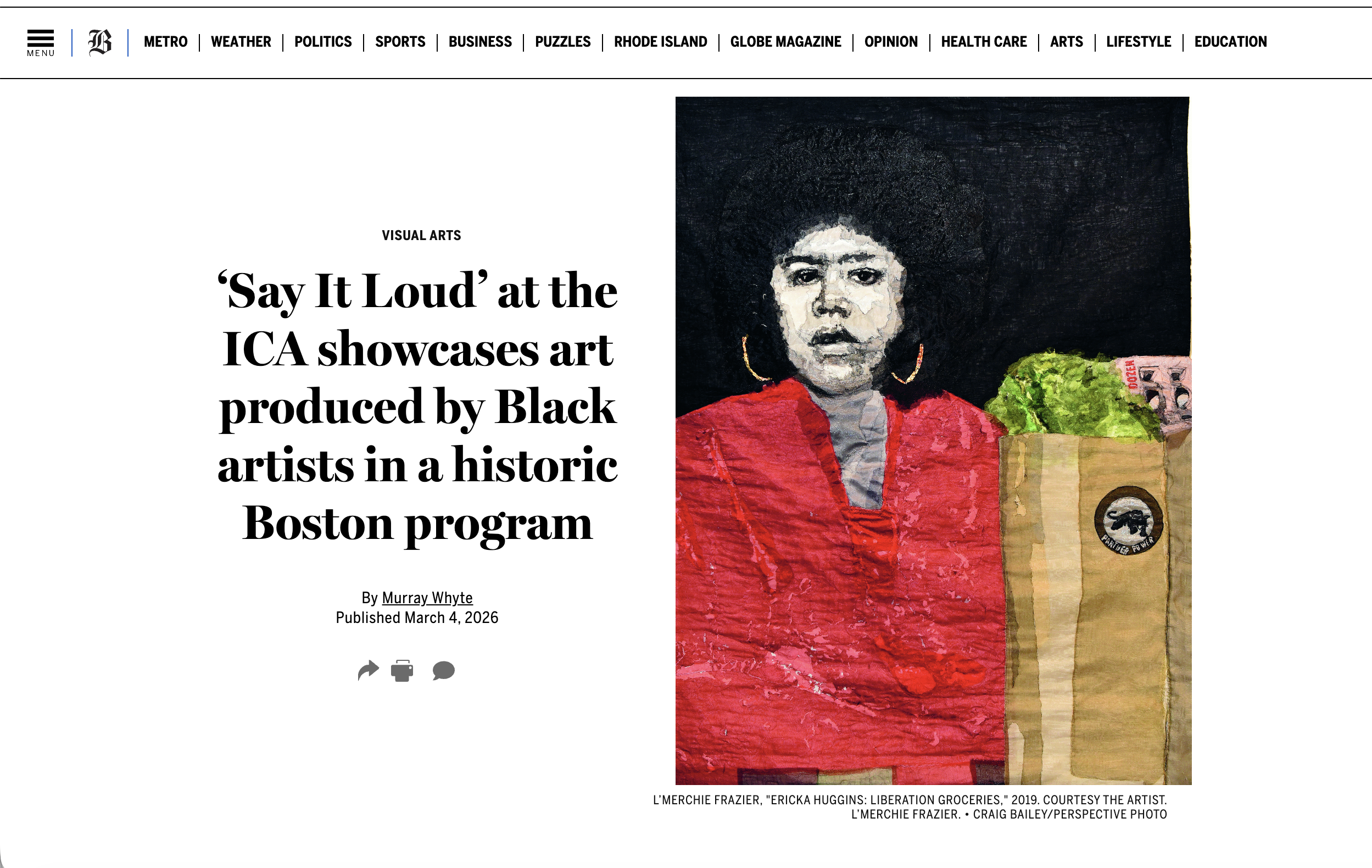 BRYAN MCFARLANE in THE BOSTON GLOBE