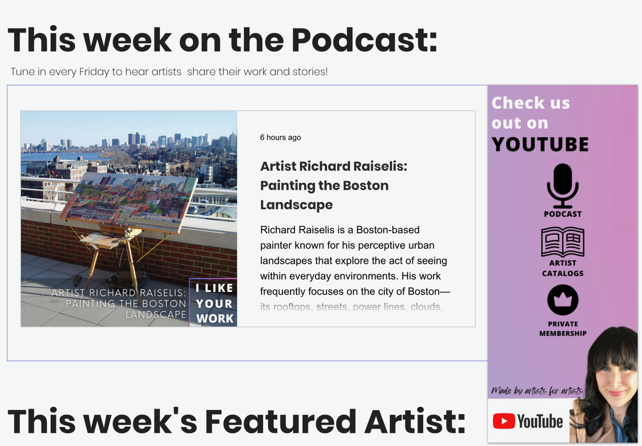 Richard Raiselis FEATURED IN “I LIKE YOUR WORK” PODCAST