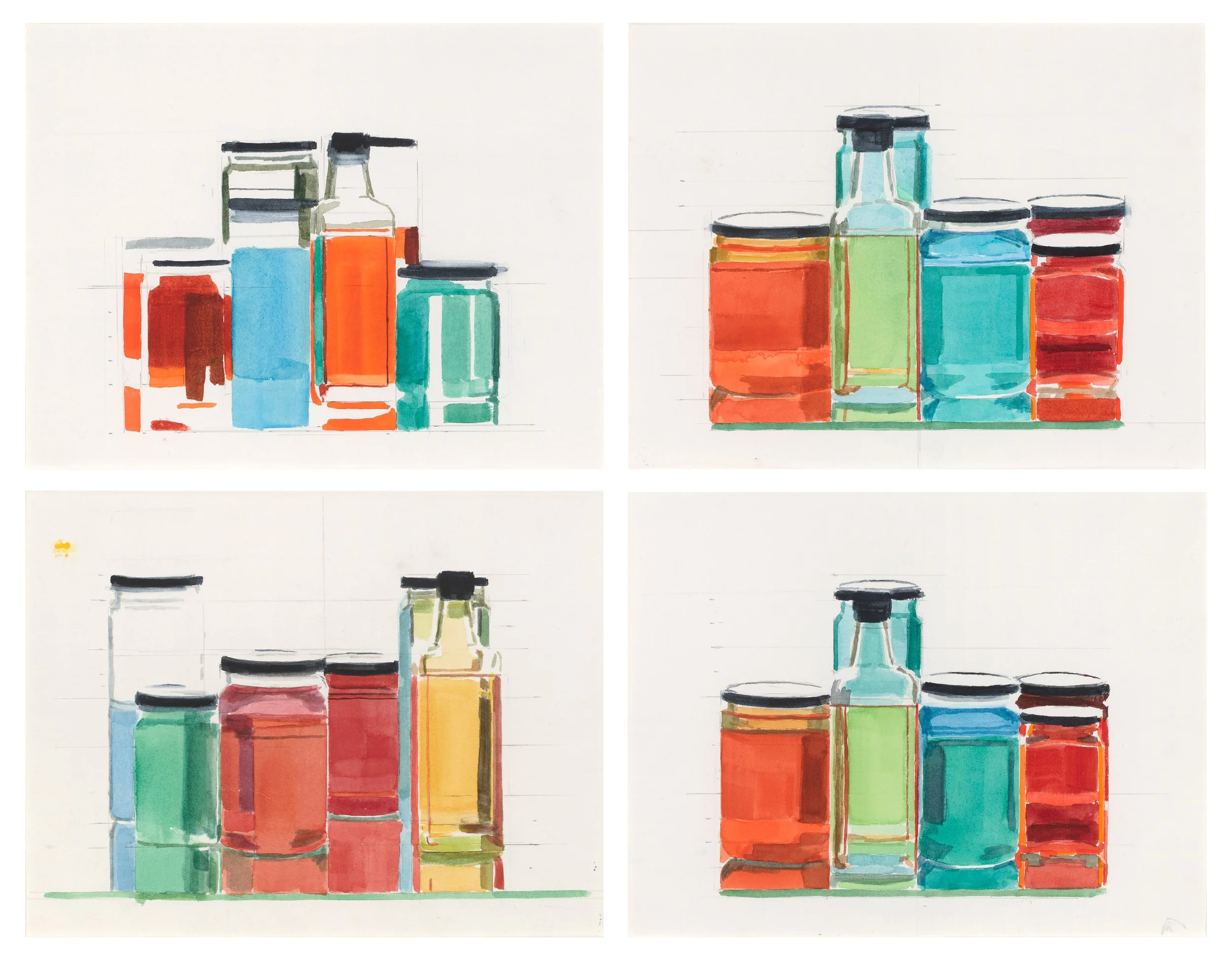 Studies for Color Print