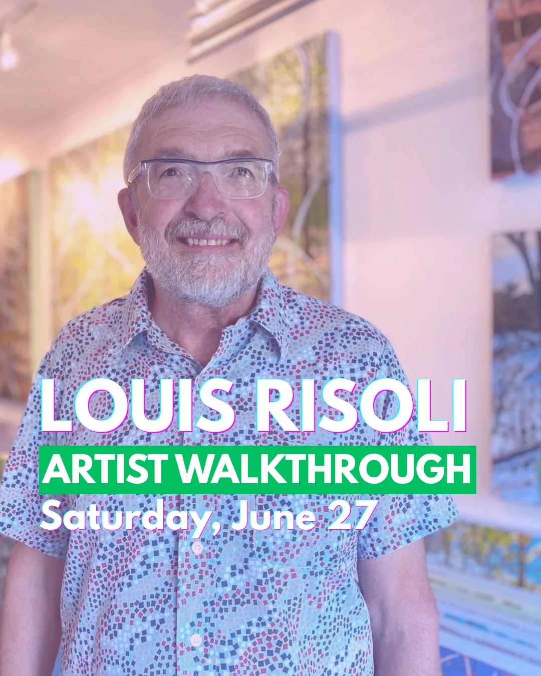 Louis Risoli “Come Walk With Me”: Artist Walkthrough