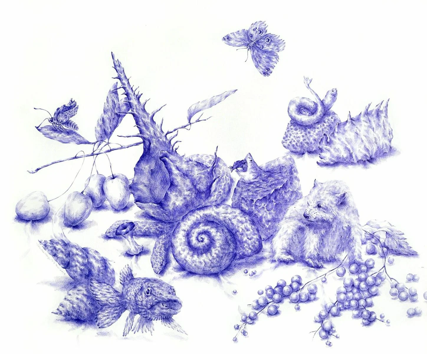Still Life with Shells #3