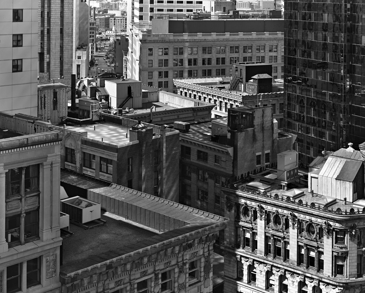 View from the Ames Building