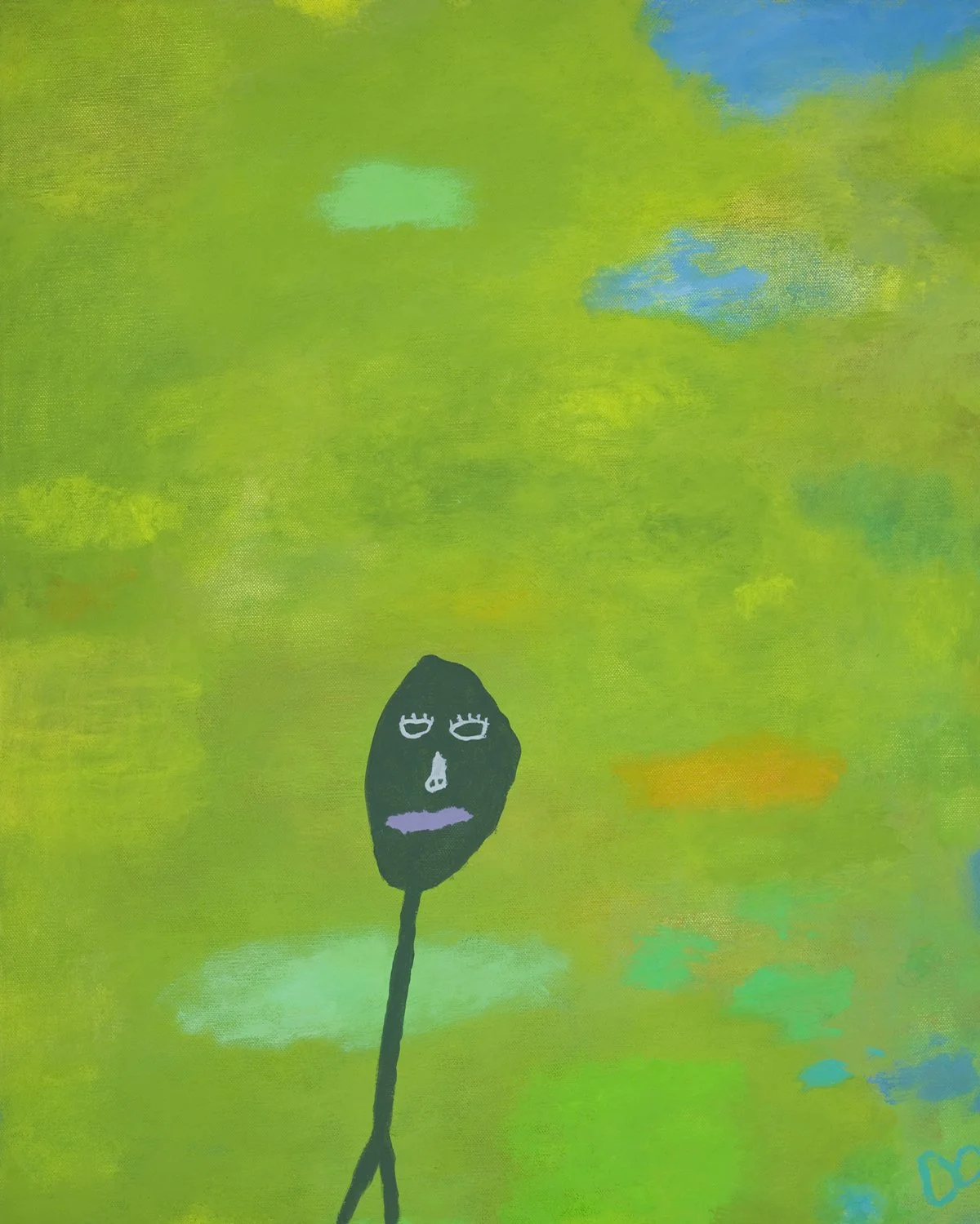 Landscape With Village Idiot