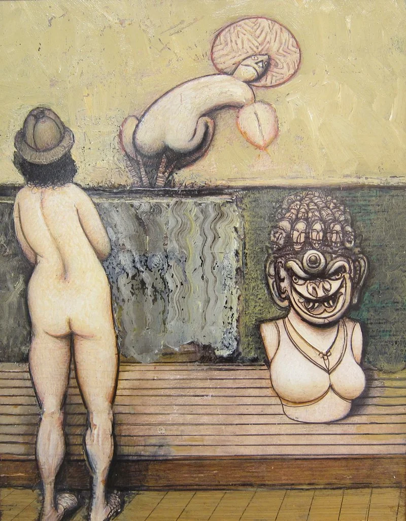 untitled (Back of Peg with Mannequin)