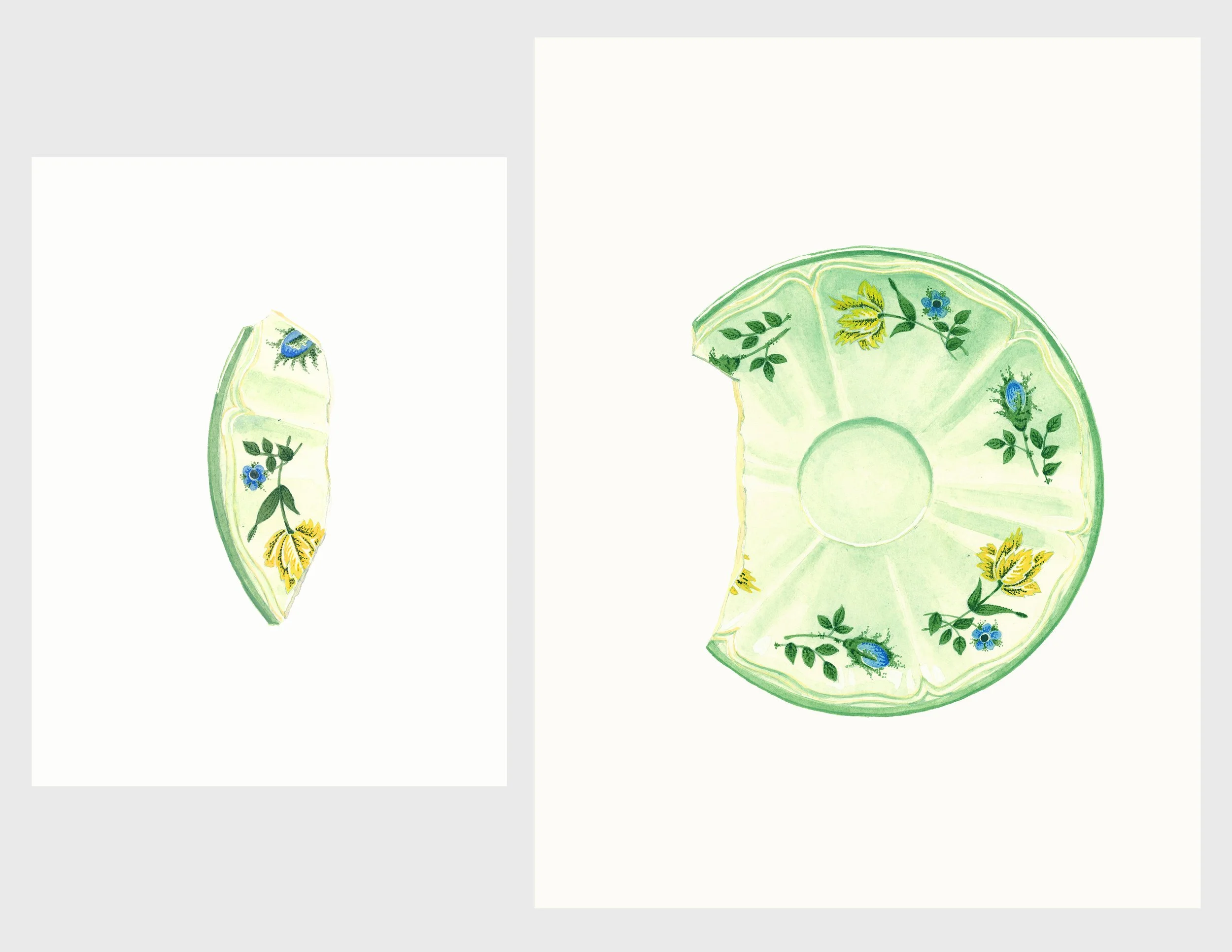 Corsage (Broken Plate)