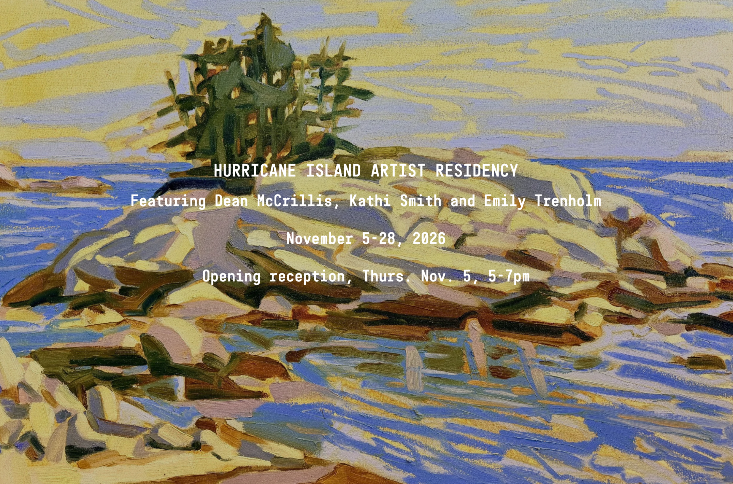 Opening Reception: Emily Trenholm in “Hurricane Island,” a group exhibition at Greenhut Galleries
