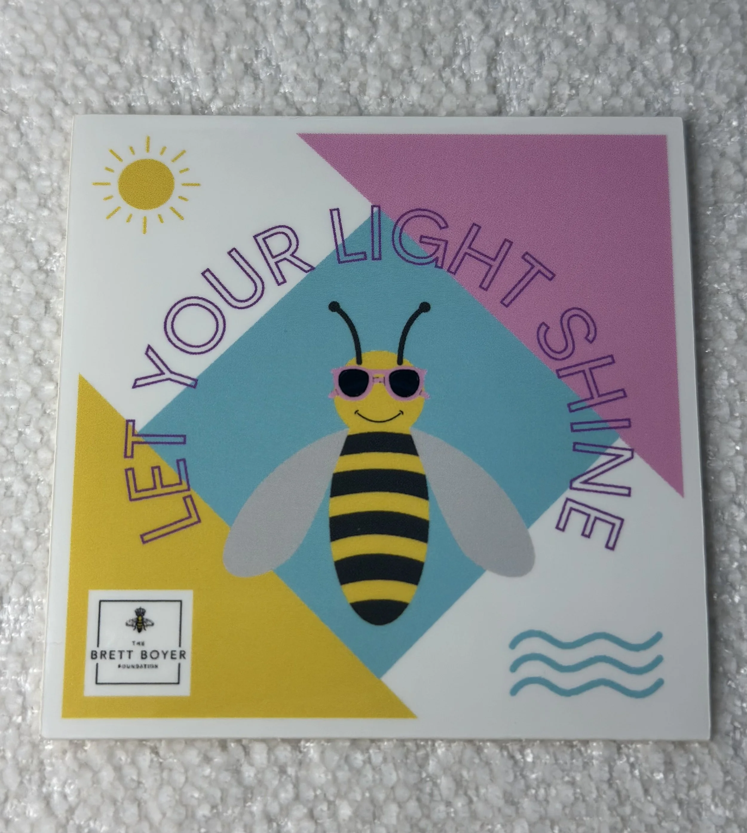 Let Your Light Shine Sticker